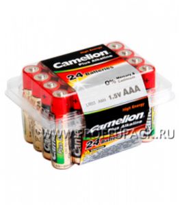 Батарейки CAMELION Plus LR3 (AAA) алкалин (коробка 24 шт) [24/576]