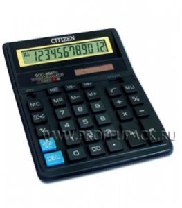 Калькулятор CITIZEN SDC-888XBK (004-117/158-171) [1/40]