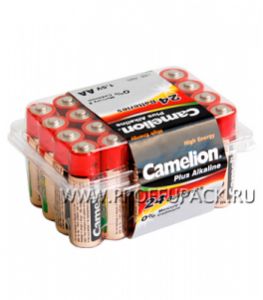 Батарейки CAMELION Plus LR6 (AA) алкалин (коробка 24 шт) [24/576]