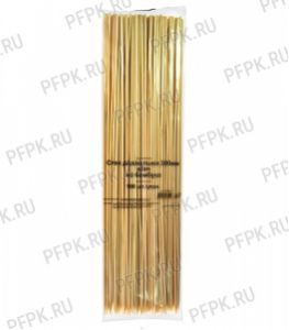 Шампуры для шашлыка 300мм (100 шт. в уп.) Бамбуковые CTPBS300s [1/100]