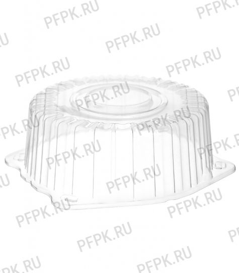 Тортница круг. d227мм Т-225 (М) КРЫШКА h105мм КОМУС (крышка к Т-225Д) ПС V4250мл [1/100]