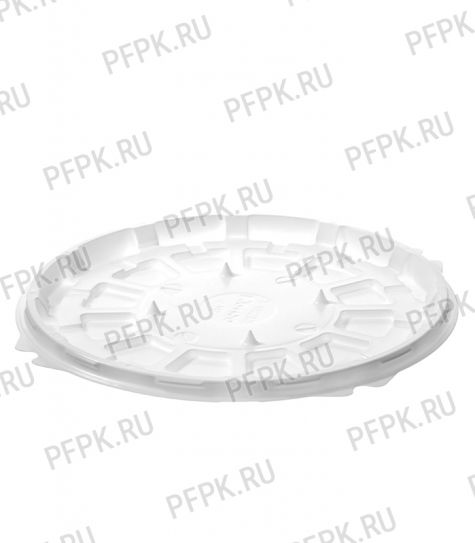 Тортница круг. d193мм Т-192 ДНО белая КОМУС (без крышки) ПС Шип (GN760) [1/190]