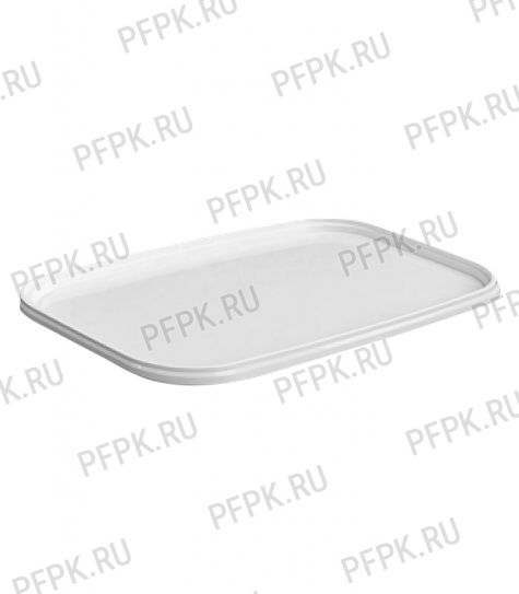 Крышка к ведру 3,3л, прямоугольная, 250 (КК-250) Белая [1/140]