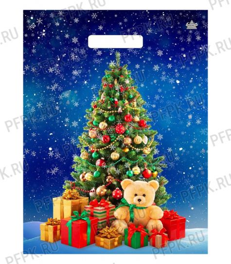 НГ МАГИЯ ПРАЗДНИКА проруб. 40х31(60 мкм)ПВД,лам.,ТИКО Магия торжества [50/500]