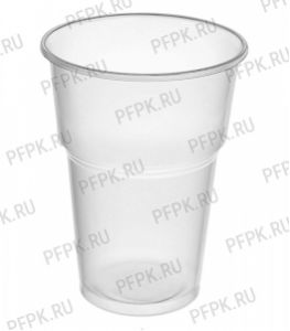 Стакан 500 мл ППЛ ЭКОНОМ п/п прозрачный [50/1400]