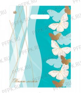 МАЛАХИТ, вырубная ручка, 31х40+3 (60мкм) ГЛЯНЕЦ, ТИКО Полет мечты [50/500]