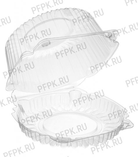 Тортница круг. d210мм ИП-52 В РАКУШКА h101мм ПС (А) V3500мл [1/150]