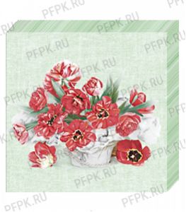 Салфетки бум. DESNA HOME COLLECTION CLASSIC (20 листов) Декоративные тюльпаны [1..