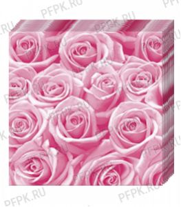 Салфетки бум. DESNA HOME COLLECTION CLASSIC (20 листов) Розовые розы [12/12]