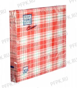 Салфетки бум. DESNA HOME COLLECTION CLASSIC (20 листов) Красная клетка [12/12]