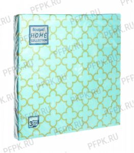 Салфетки бум. DESNA HOME COLLECTION CLASSIC (20 листов) Золотое плетение. Тиффан..