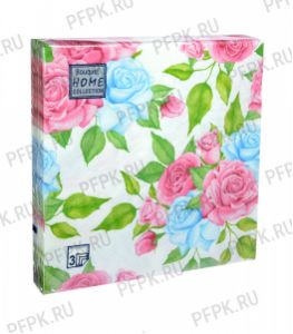 Салфетки бум. DESNA HOME COLLECTION CLASSIC (20 листов) Букетик из роз [12/12]