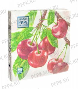 Салфетки бум. DESNA HOME COLLECTION CLASSIC (20 листов) Вишня [12/12]