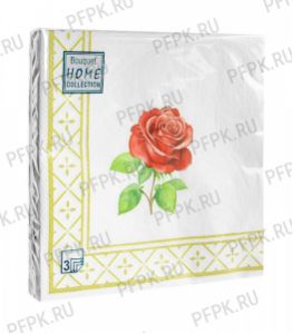 Салфетки бум. DESNA HOME COLLECTION CLASSIC (20 листов) Романтическая роза [12/12]