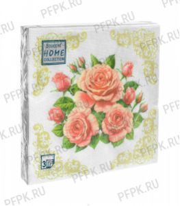 Салфетки бум. DESNA HOME COLLECTION CLASSIC (20 листов) Романтический букет [12/12]