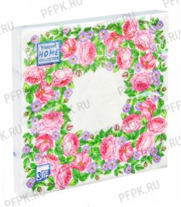 Салфетки бум. DESNA HOME COLLECTION CLASSIC (20 листов) Сплетение роз [12/12]