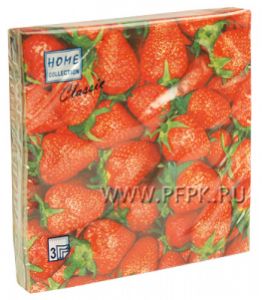 Салфетки бум. DESNA HOME COLLECTION CLASSIC (20 листов) Клубника [12/12]