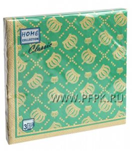 Салфетки бум. DESNA HOME COLLECTION CLASSIC (20 листов) Корона империи. Золото н..