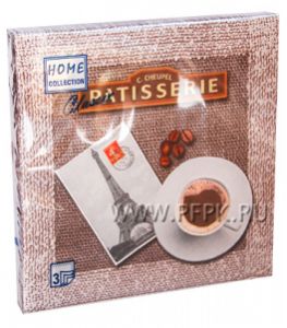 Салфетки бум. DESNA HOME COLLECTION CLASSIC (20 листов) Кофе Ностальжи [12/12]