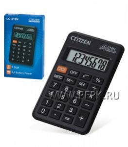 Калькулятор CITIZEN LC-310N LC-310NR (250-345) [1/20]