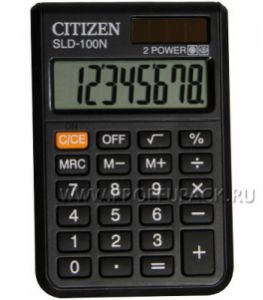 Калькулятор CITIZEN SLD-100NR (158-176/250-086) [1/20]