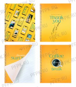 Тетрадь А5 48л на гребне Твое утро (342-110/Т5гр48 11075) [4/48]