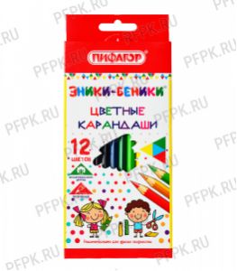 Карандаши цветные (12 цветов) Эники-Беники (181-346) [12/240]
