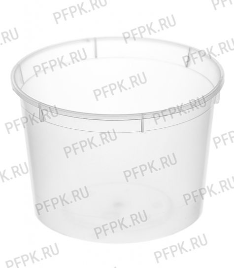 Ведро 0,5л, д-р 112мм БЕЗ РУЧКИ (без крышки ) РР [25/500]