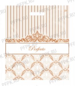 ПЕРФЕКТО, вырубная ручка, 42х48+3 (90мкм) ПВД, ТИКО Элегия [25/300]