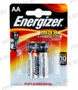 Батарейки ENERGIZER Max LR6 (АА) алкалин (блистер 2 шт) [2/144]