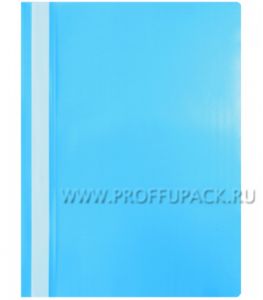 Папка-скоросшиватель А4, стандарт (до 100 листов) Синяя (240-676 / Fms16-5_11689) [20/600]