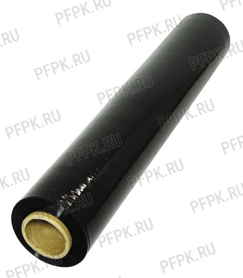 Стрейч - пленка 500мм, 20 мкм, 1,95 кг НЕТТО черная 021535 [1/6]