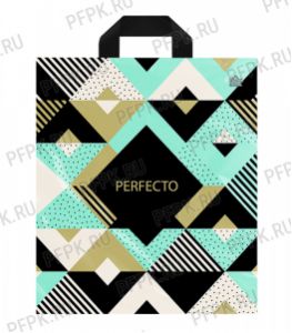 ПЕРФЕКТО 31х35+3 (95 мкм) ПВД, ТИКО Ромбэ ментоловый [25/300]