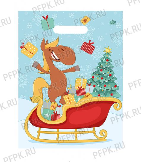 НГ МИНИ проруб. 31х40 (30 мкм) ПВД, ТИКО Веселье [50/1300]