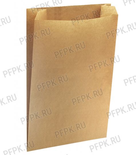 Пакет бум. плоское дно 250х100х390,крафт 121 90 067 [1/1000]