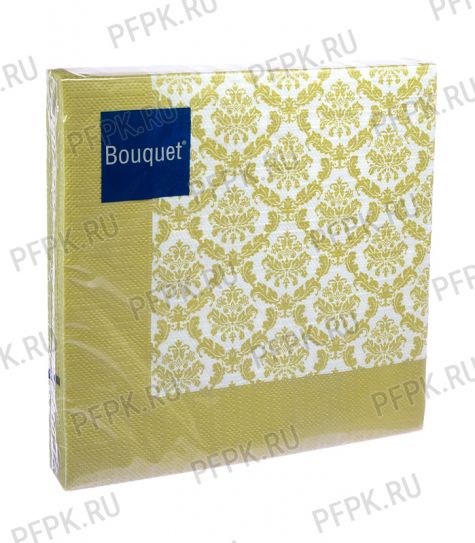 Салфетки бум. DESNA BOUQUET 33х33, 3-сл.,с рис. (20 листов) Гобелен в золотой рамке [12/12]