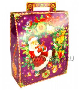 Коробка картон. 1200 гр Сумка [1/150]