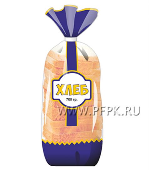 Пакет полипропиленовый ХЛЕБ Синий [50000/50000]