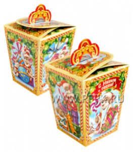 Коробка картон. 1200 гр Мышиное Чудо [1/130]