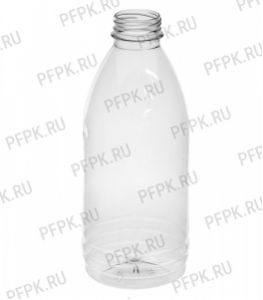 Бутылка 1 л ПЭТ без крышки д-р 38мм [100/100]