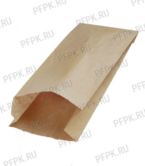 Пакет бум. плоское V-образное дно 90х40х205,крафт 90х205х40 [1/2000]