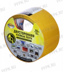 Клейкая лента двухсторонняя на ПП основе 50х10 AVIORA (303-005) [1/36]