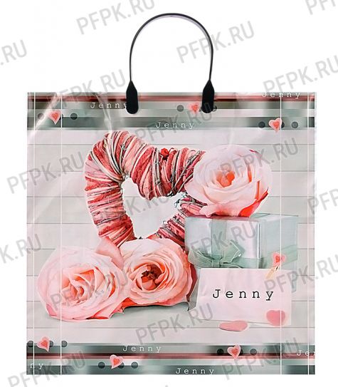 Пакет с пласт.руч. ФОТОПЕЧАТЬ 36х34 (85 мкм) ПЛР Джени [10/100]