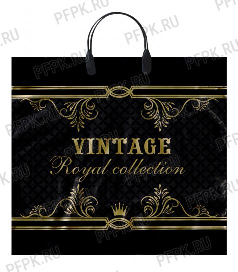 Пакет с пласт.руч. ФОТОПЕЧАТЬ 36х34 (85 мкм) ПЛР Винтаж [10/100]