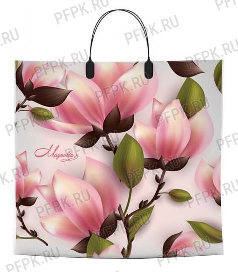 Пакет с пласт.руч. ФОТОПЕЧАТЬ 36х34 (85 мкм) ПЛР Магнолия [10/100]
