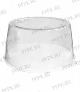 Тортница круг. d221мм Т-022/11 КРЫШКА h115мм КОМУС (крышка к Т-022/1Д) ПЭТ V4400мл [1/144]