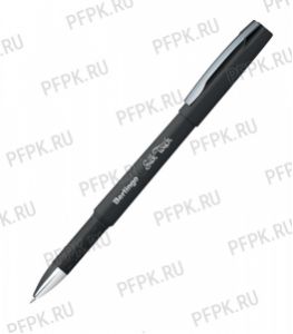 Ручка гелевая Berlingo Silk touch 0.5мм Черная (265-906/CGp_05121) [12/1728]