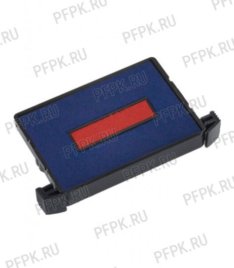 Подушка сменная (41х24 мм) ДЛЯ TRODAT 4755, сине-красная (231-068) [1/10]