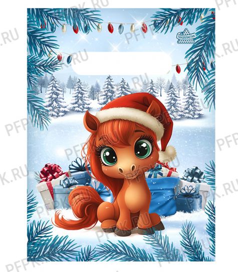 НГ БУТИК проруб.19х25 (30 мкм) ПВД, ТИКО Поняшка [100/3000]