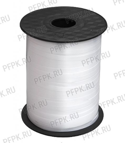 Лента на бобине цветная 1см х 230м Белая [1/20]